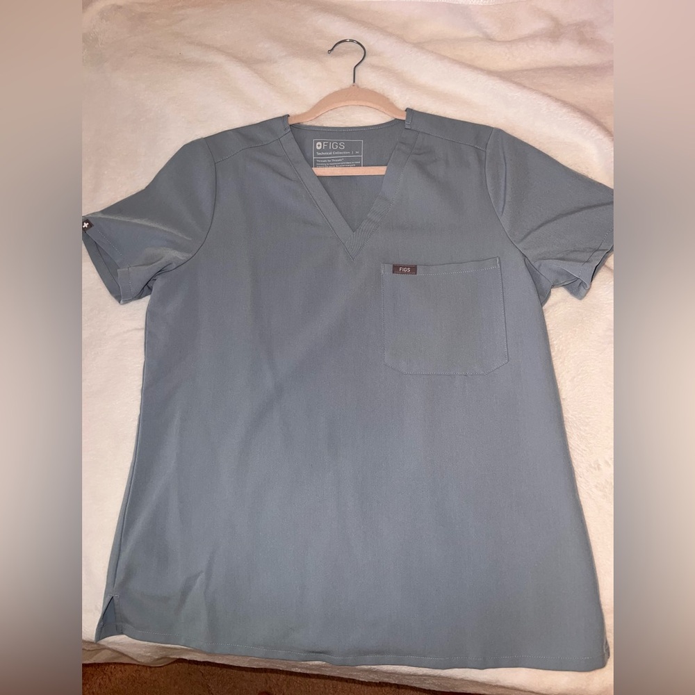 Figs Dusty Blue scrubs